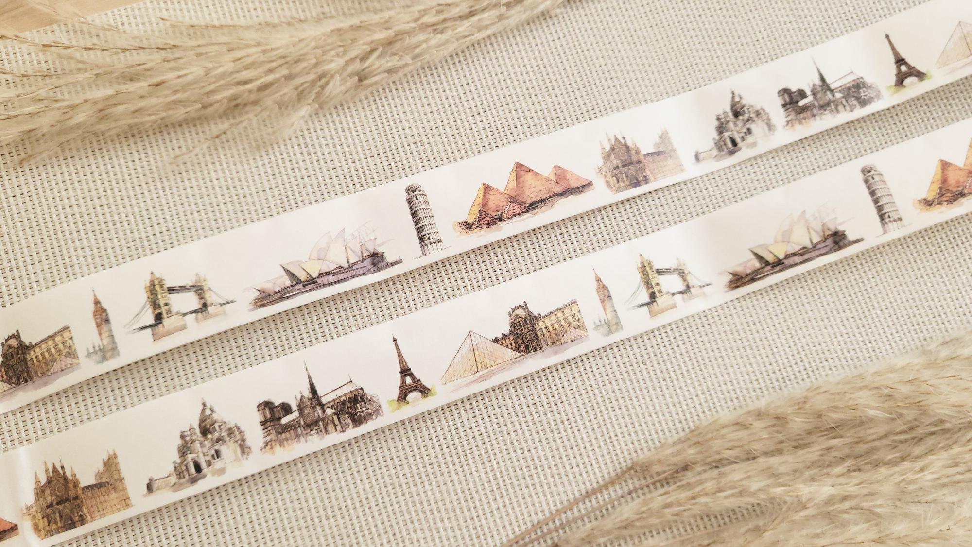 Design Washi Tape Tourist Attractions
